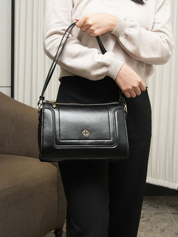 Sleek and structured. The Elijah Sling Bag will be your new favorite style  companion. Shop it now at cln.com.ph