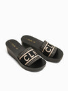 Almeda Wedge Slides