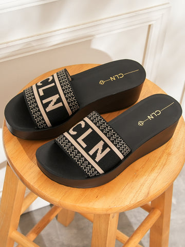 Almeda Wedge Slides
