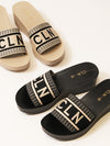 Almeda Wedge Slides