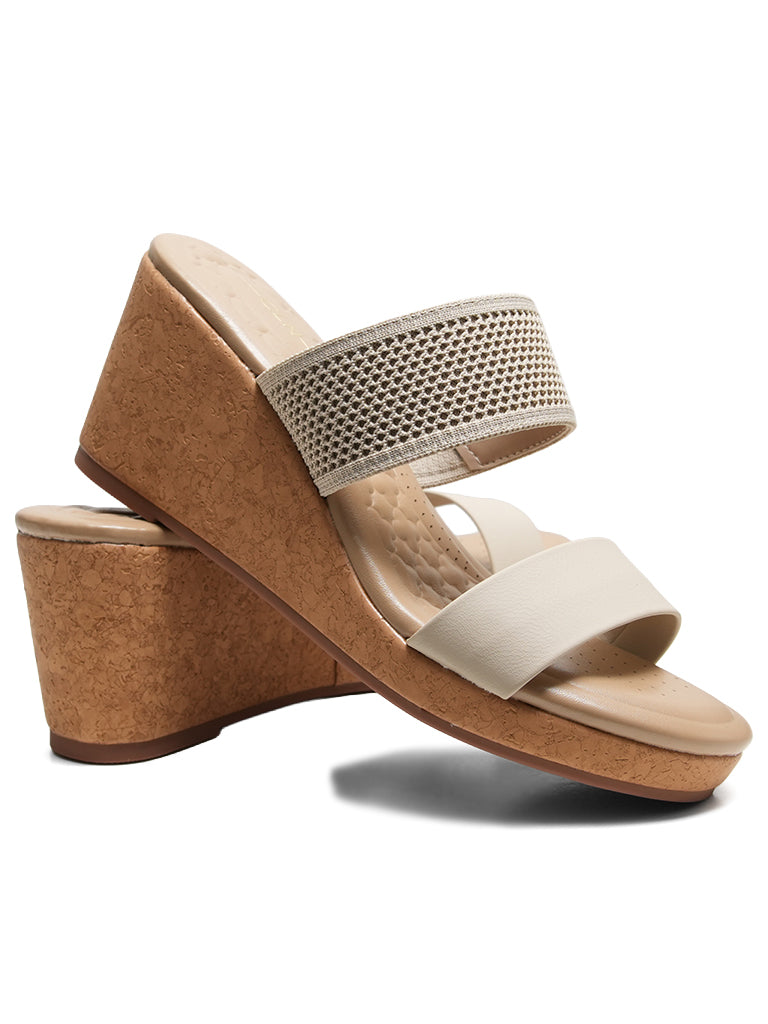 Anette Wedge Slides