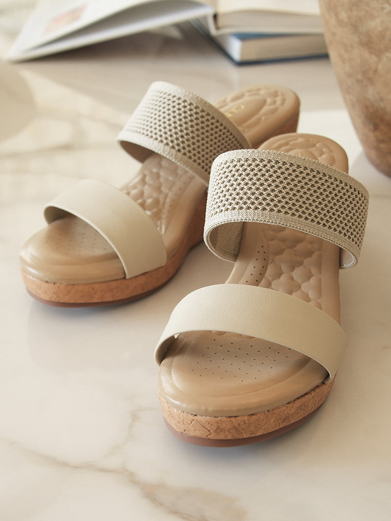 Anette Wedge Slides