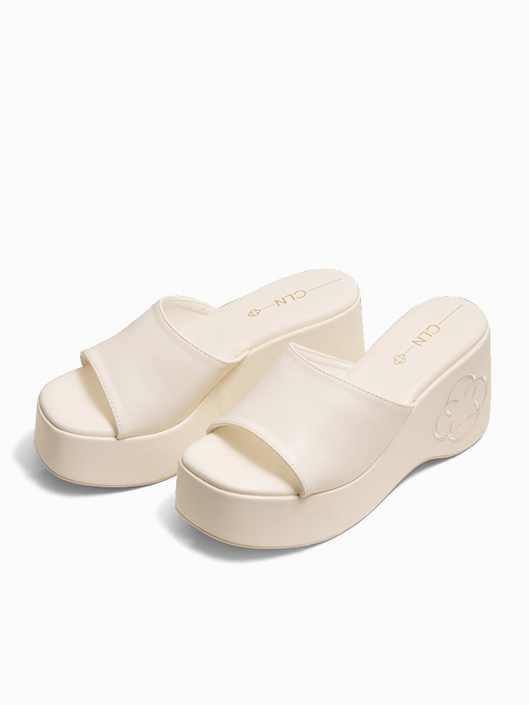 Audrey Wedge Slides