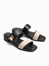 Brina Heeled Slides