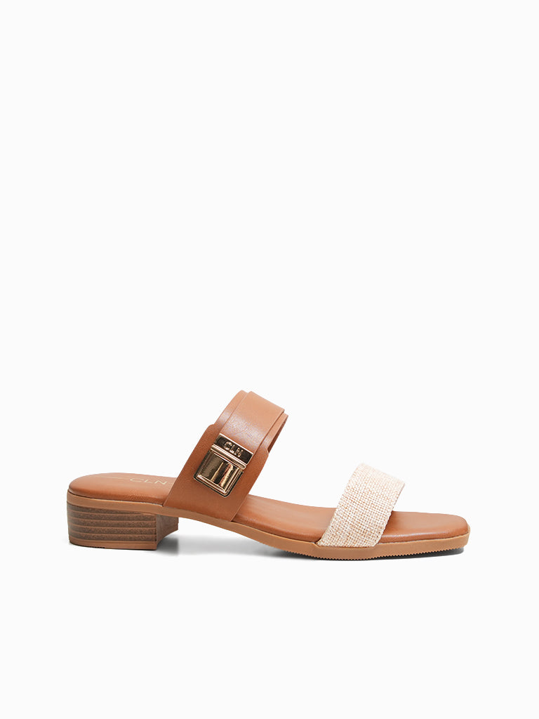 Brina Heeled Slides