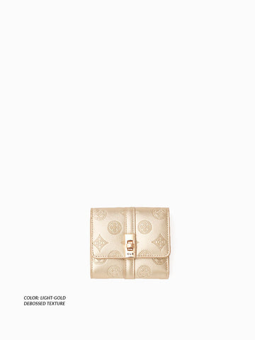 Cailey Wallet (Debossed Monogram)