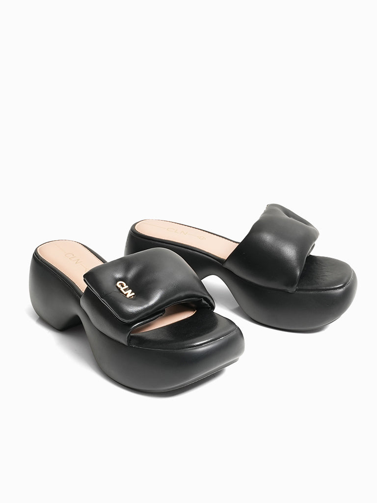Candice Heeled Slides