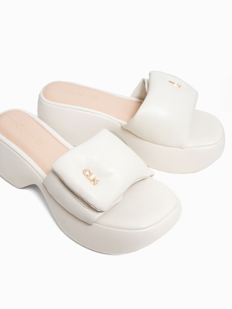 Candice Heeled Slides