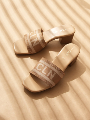 Carminia Heeled Slides