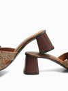 Cherra Heeled Slides