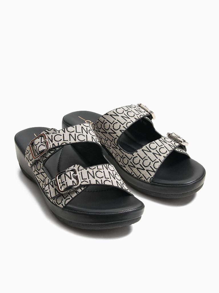 Clara Wedge Slides
