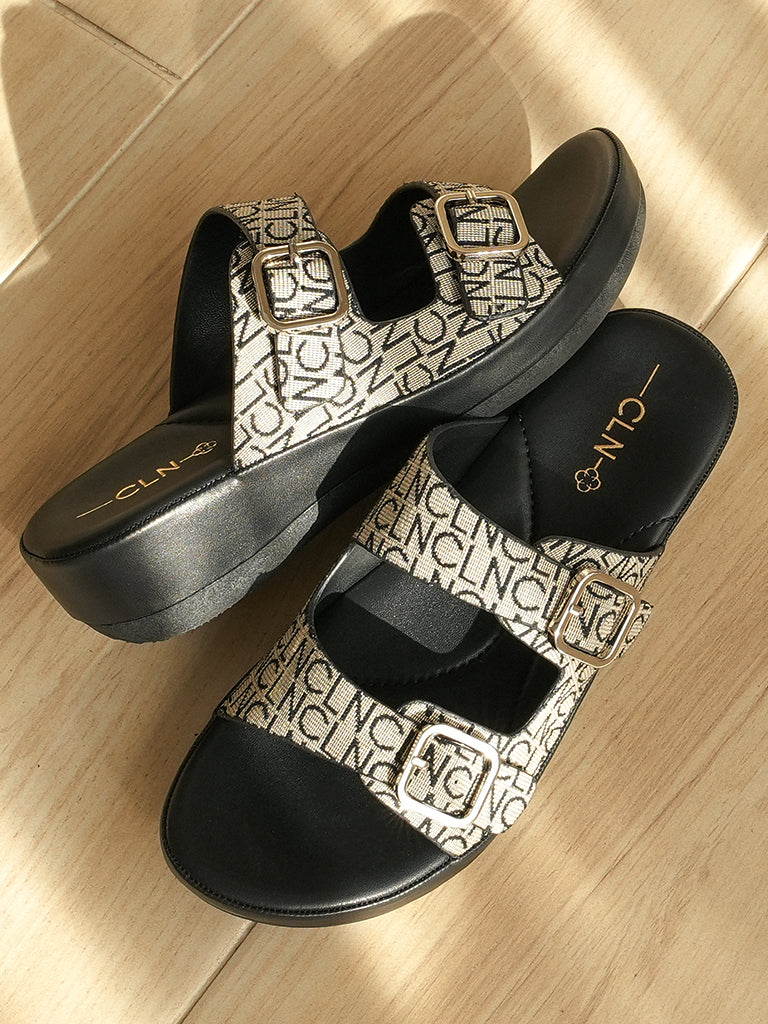 Clara Wedge Slides