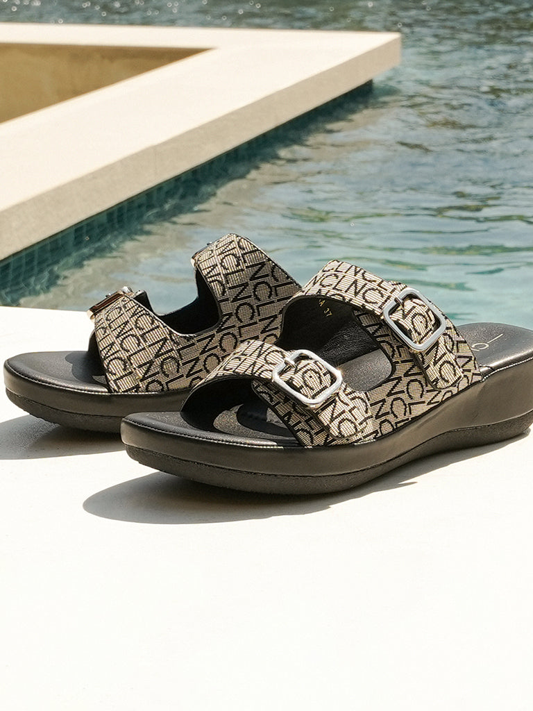 Clara Wedge Slides