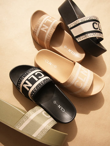 Courtney Flatform Slides P999 each (Any 2 at P1299)