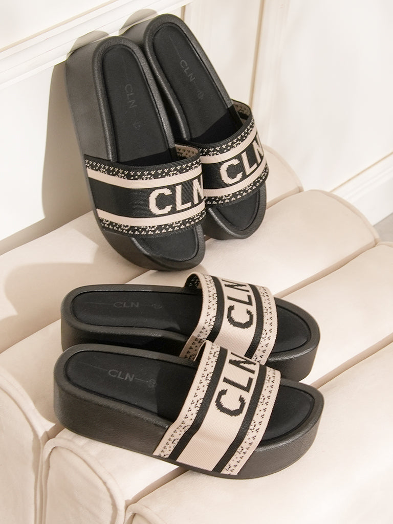 Cranberry Flatform Slides P799 each (Any 2 at P1299)