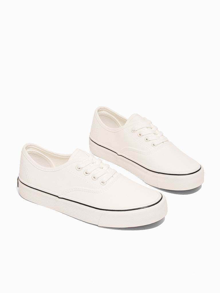 Crescent Lace up Sneakers