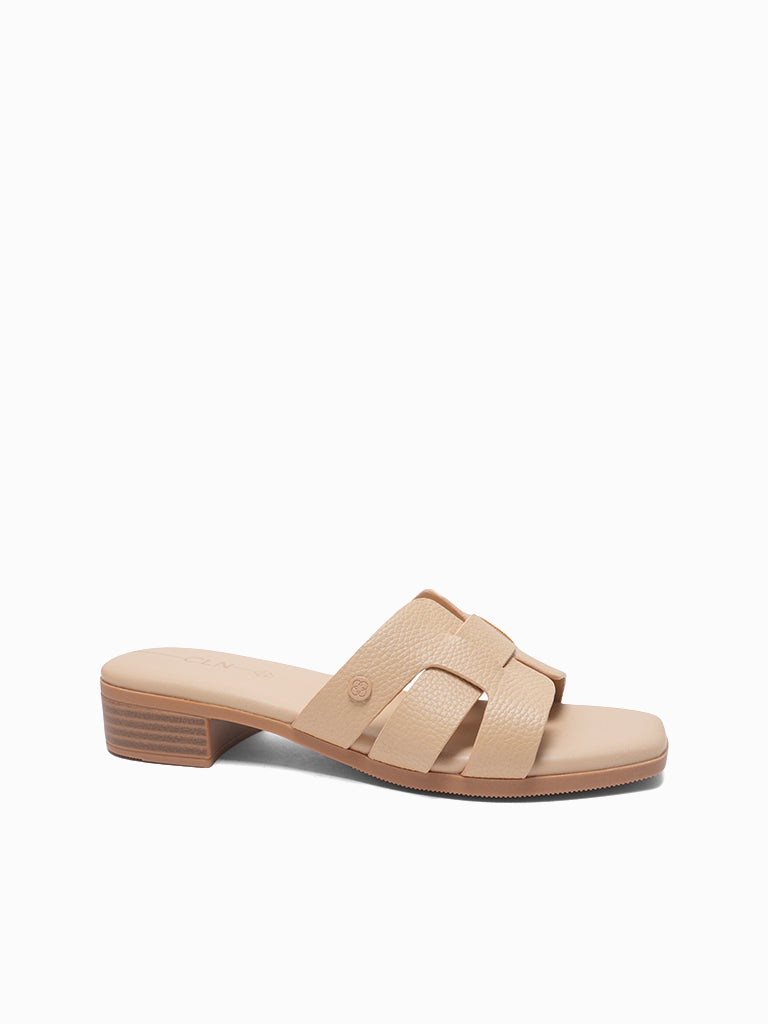 Dove Heeled Slides