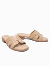 Dove Heeled Slides