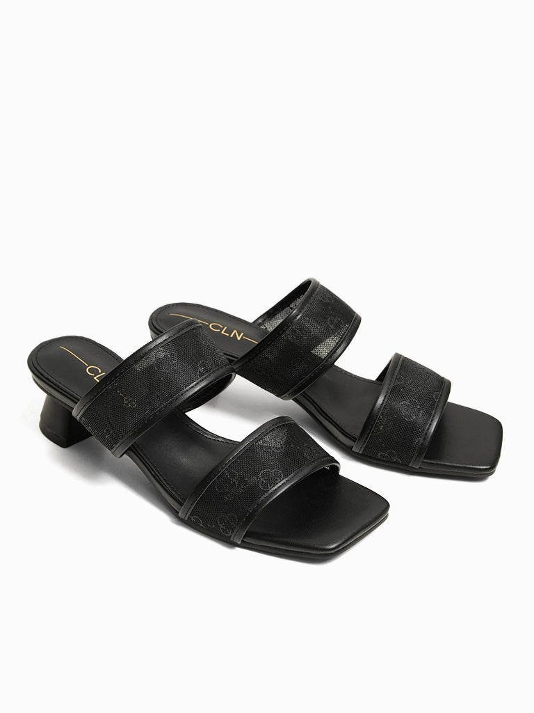 Gigi Heeled Slides