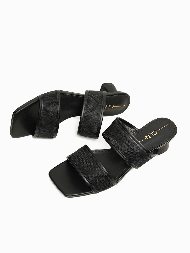 Gigi Heeled Slides