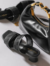 Gigi Heeled Slides