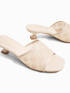 Glyn Heeled Slides