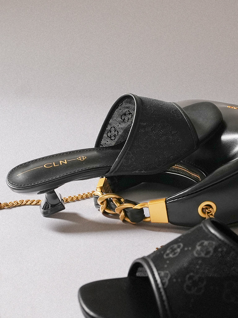 Glyn Heeled Slides