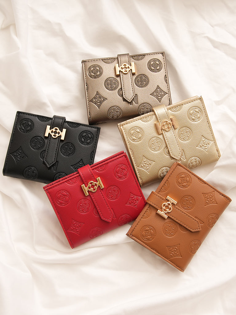 Kacia Wallet (Debossed Monogram)