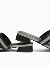 Kaili Heeled Slides
