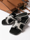 Kaili Heeled Slides