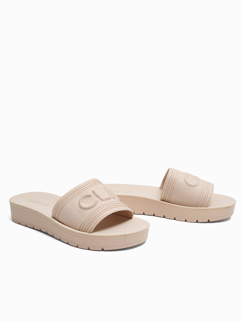 Lettie Flatform Slides