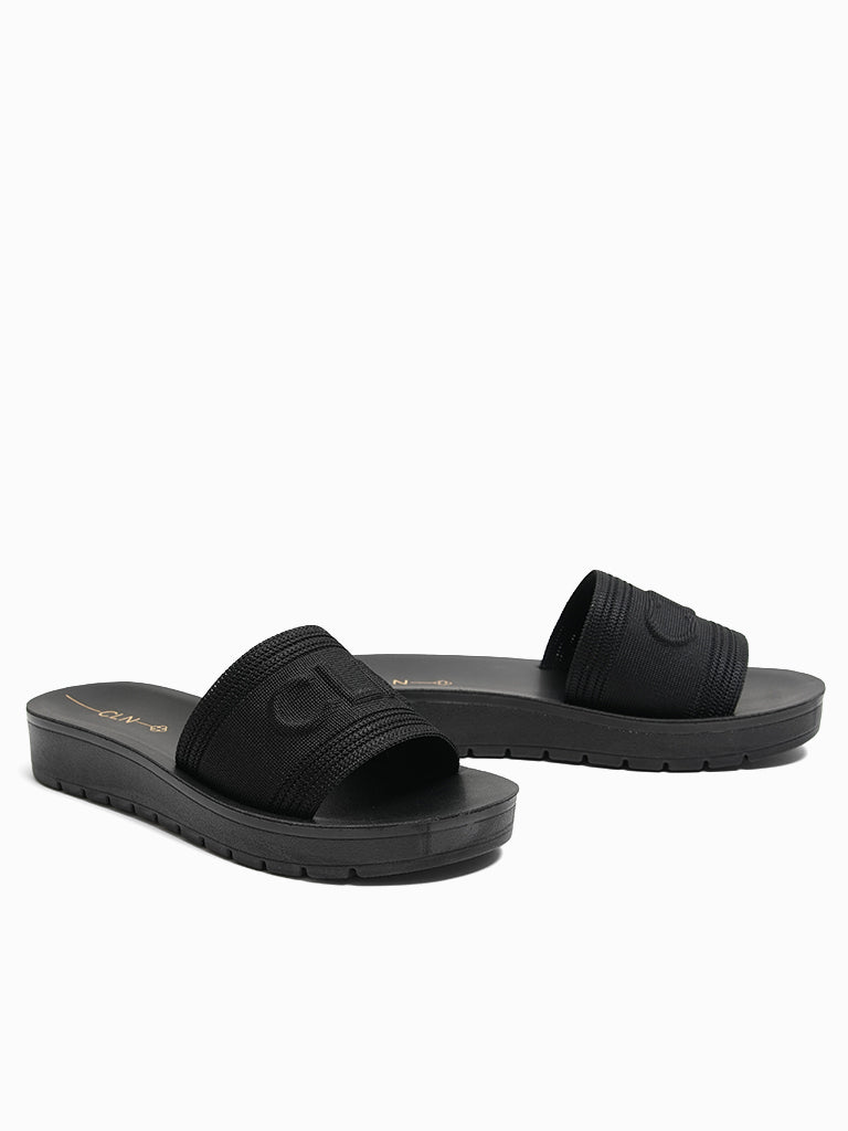 Lettie Flatform Slides
