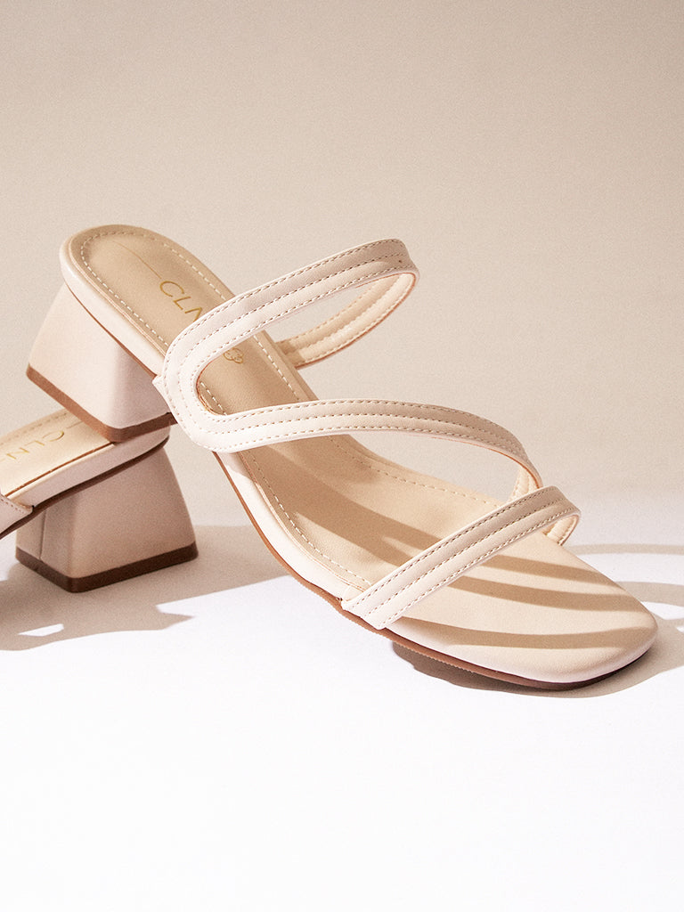 Lorriane Heeled Slides