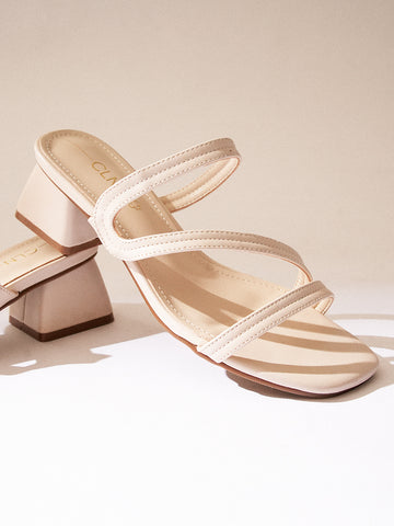 Lorriane Heeled Slides