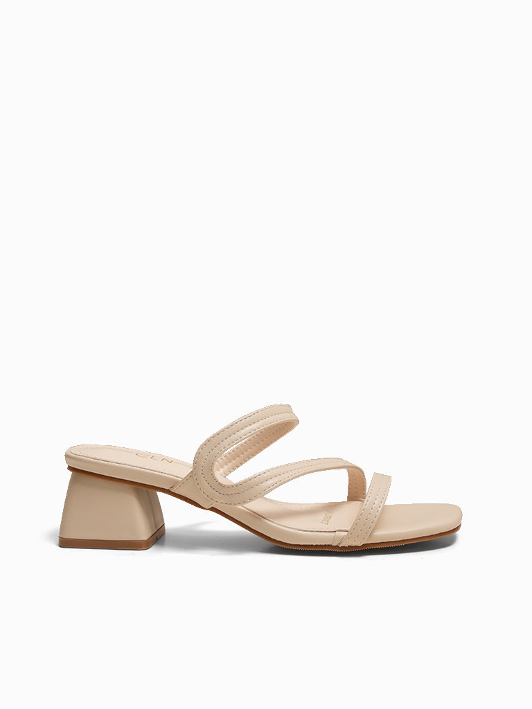 Lorriane Heeled Slides