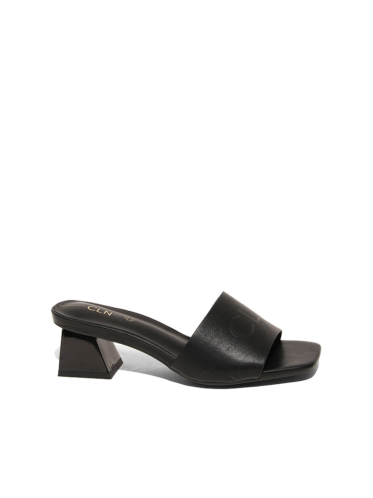 Merlot Heeled Slides