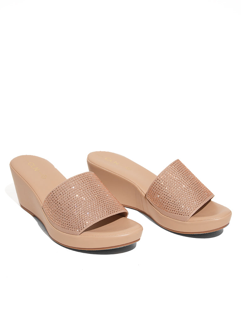 Mischa Wedge Slides