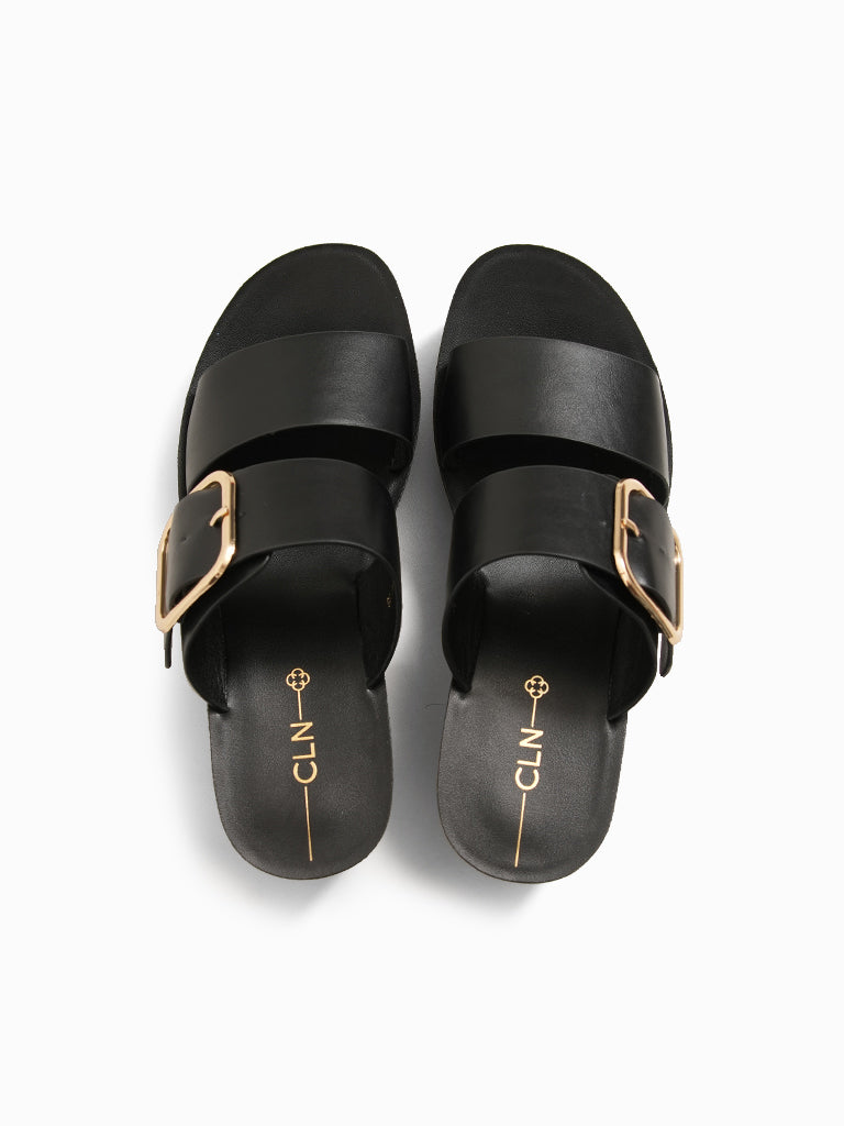 Mogane Wedge Slides