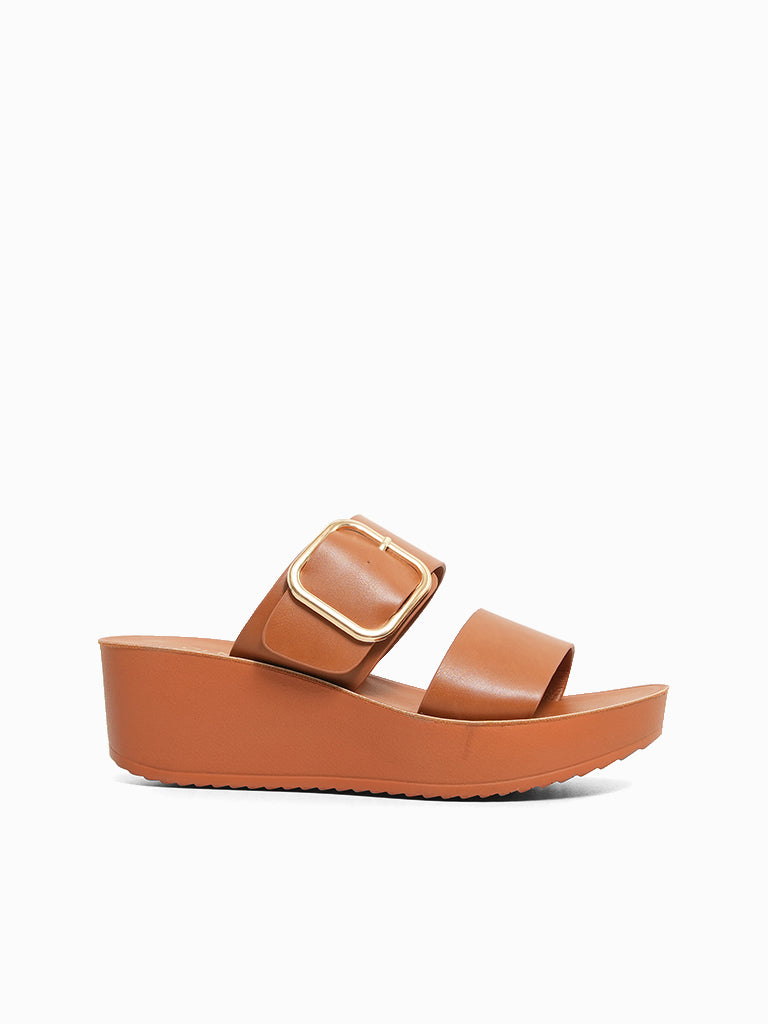 Mogane Wedge Slides
