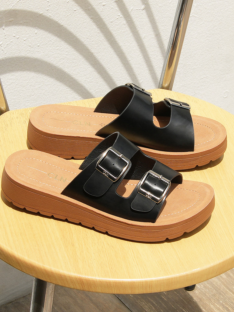 Moura Wedge Slides