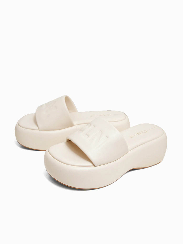 Odelia Wedge Slides