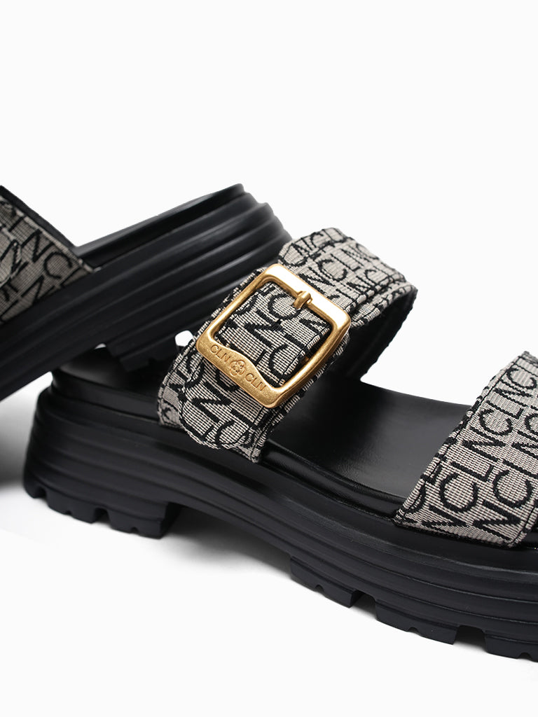 Raynell Heeled Slides