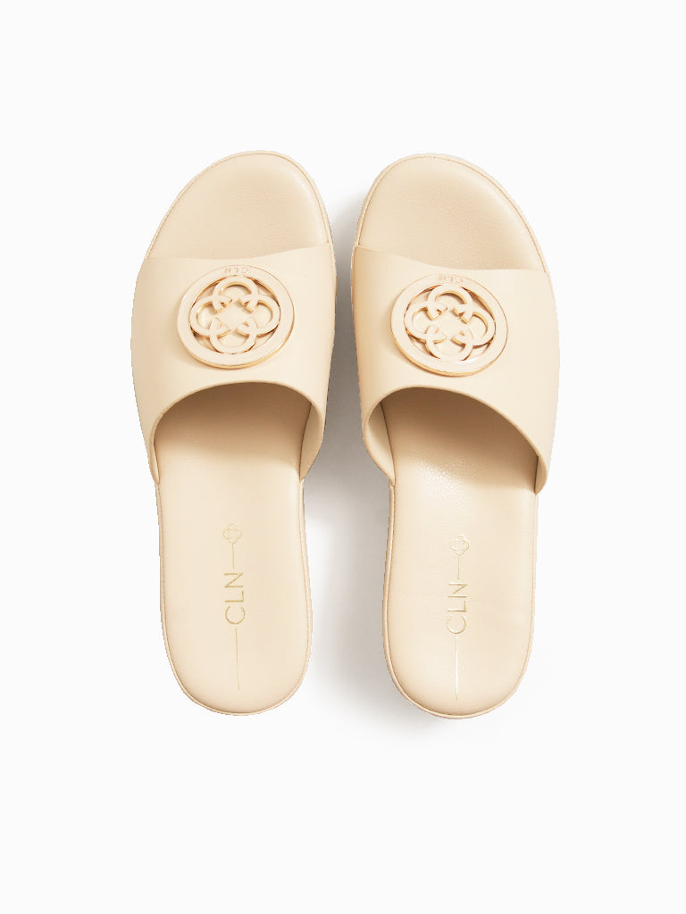 Simona Wedge Slides