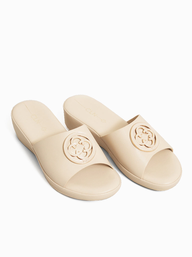Simona Wedge Slides