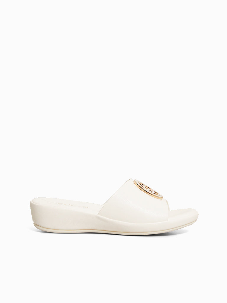 Simona Wedge Slides