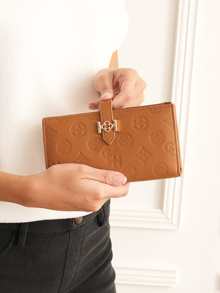 Tatiana Wallet (Debossed Monogram)