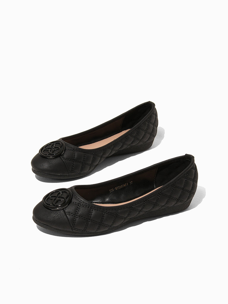 Wishbone Flat Ballerinas