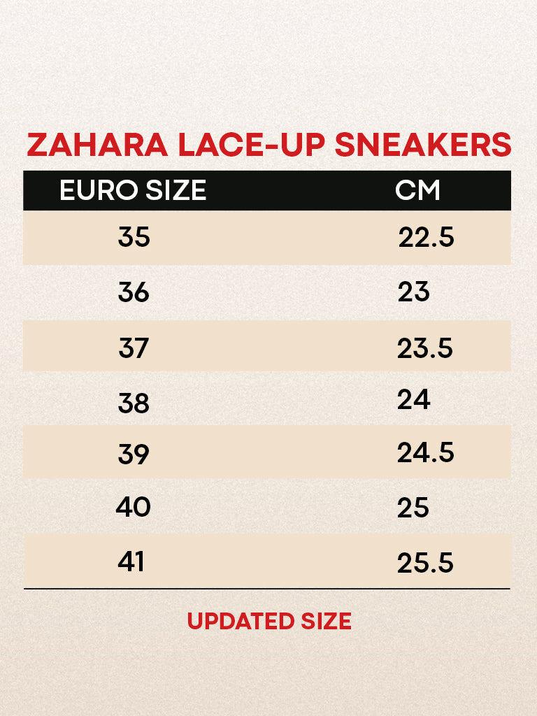 Zahara Lace-up Sneakers