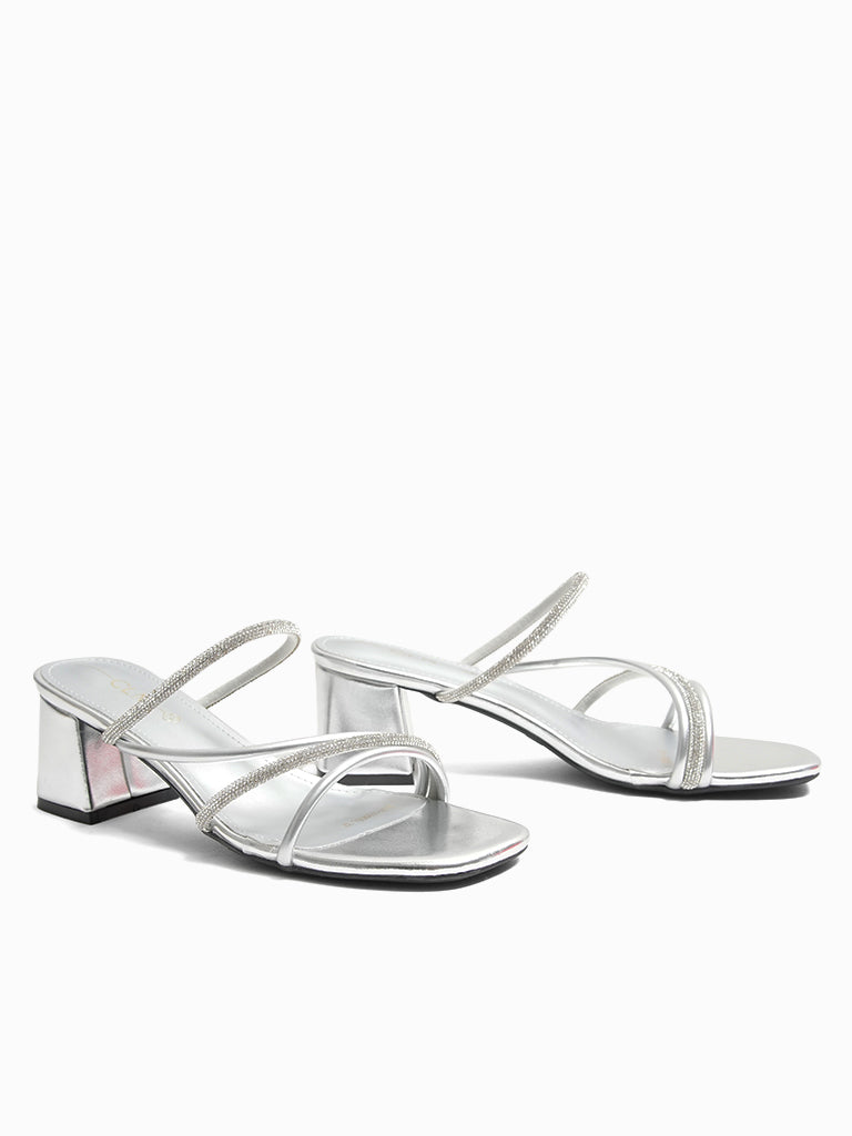 Zhandel Heeled Slides