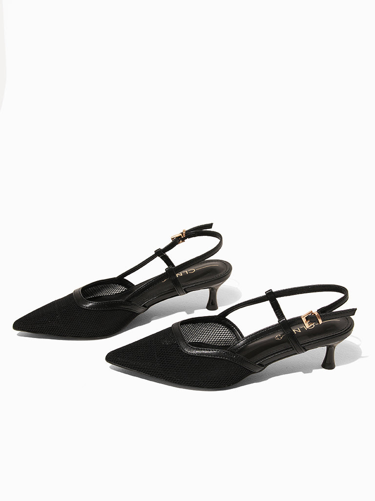 Zippy Heeled Pumps